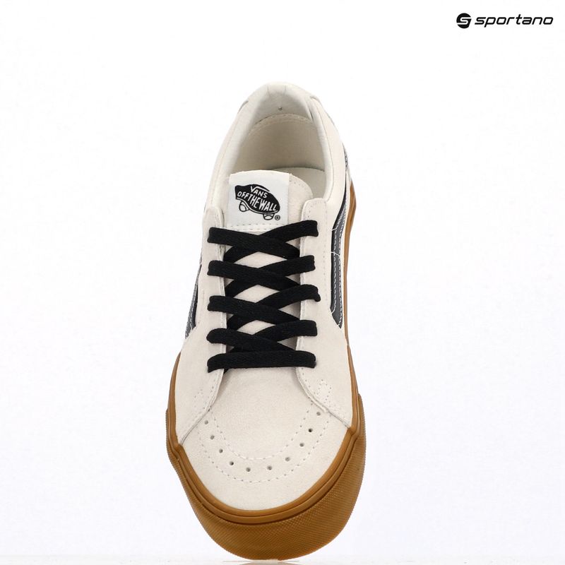 Vans SK8-Low gum blanc de blanc Schuhe 9