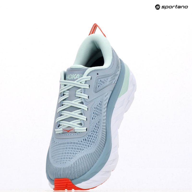 Damen Laufschuhe HOKA Bondi 7 blue fog/blue glass 9
