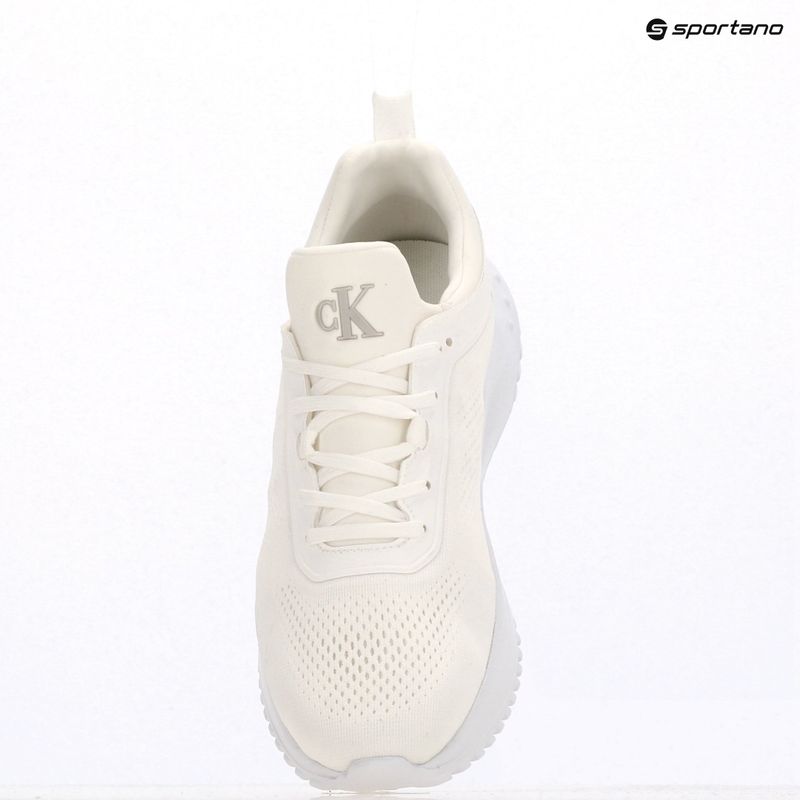 Calvin Klein Damen Schuhe YW0YW01855 Eva Runner Socke Mg Tech Mix dreifach hell weiß 9