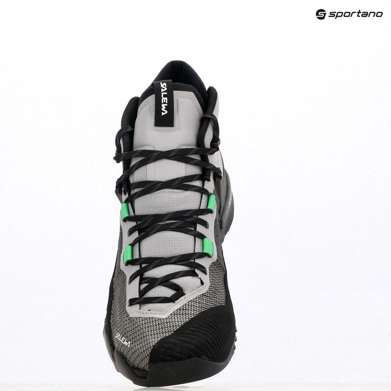 Herren Salewa Wildfire Nxt Mid GTX alloy / dunkel olivfarbener Approach-Schuh 9