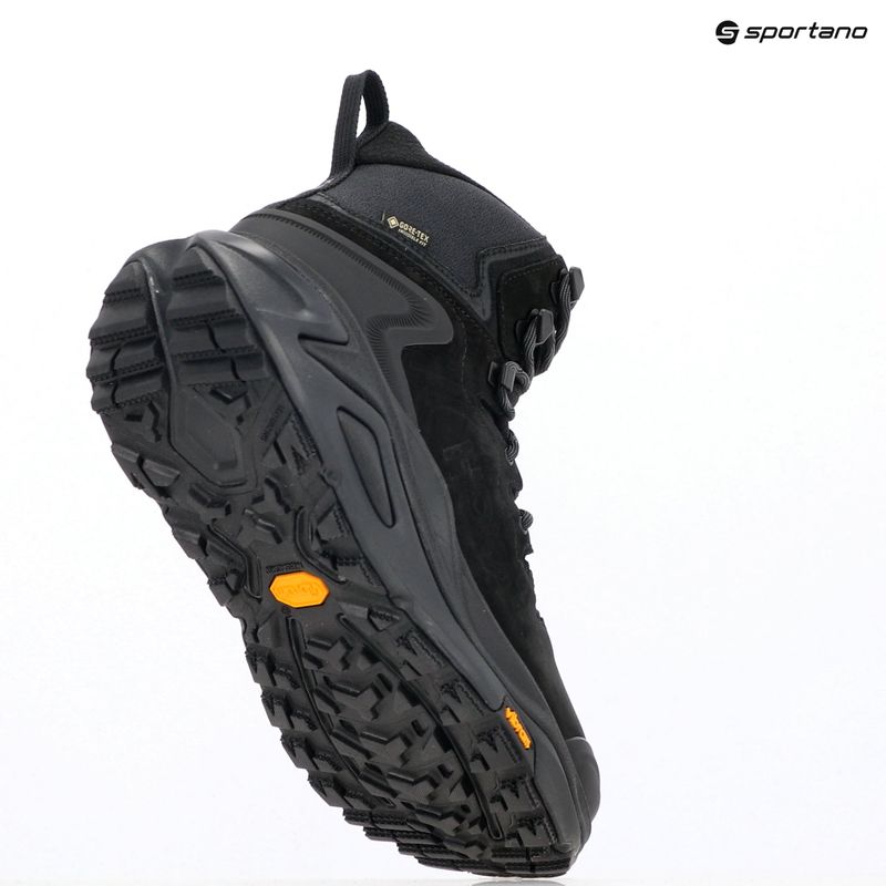 Wanderschuhe Herren HOKA Kaha 3 GTX black/black 9