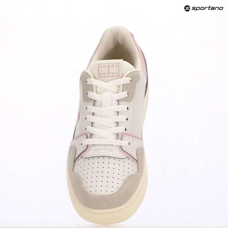 Tommy Jeans Retro Basket Damenschuhe ecru/misty pink 9