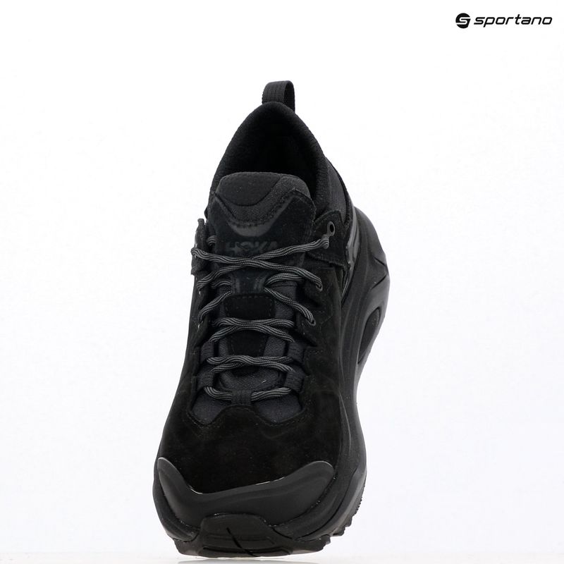 Wanderschuhe Herren HOKA Kaha 3 Low GTX black/black 18