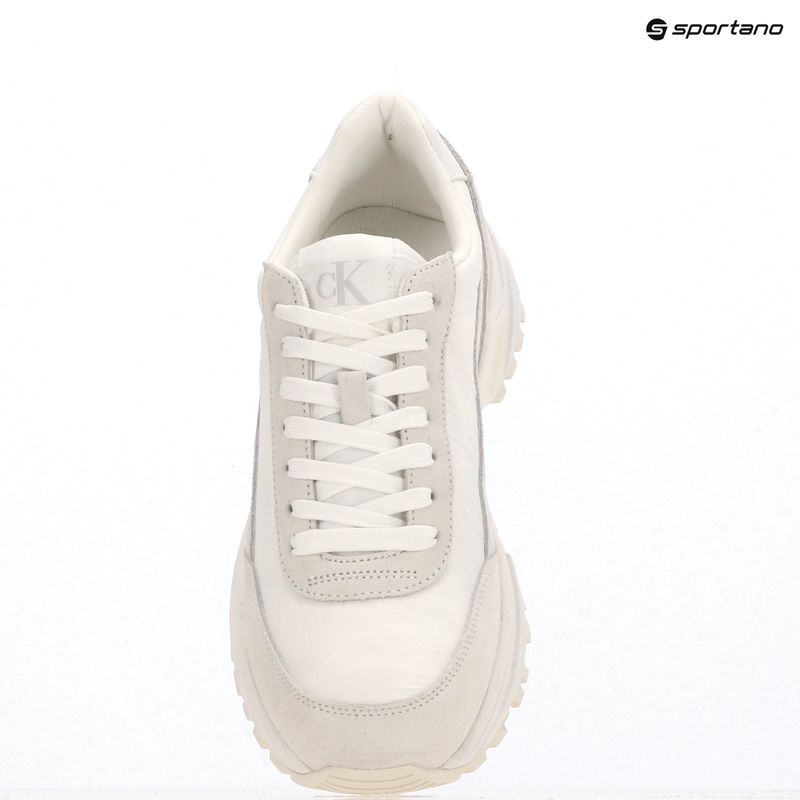 Calvin Klein Herrenschuhe YM0YM01292 Hike Runner Casual Ny-Su Triple Bright White 9