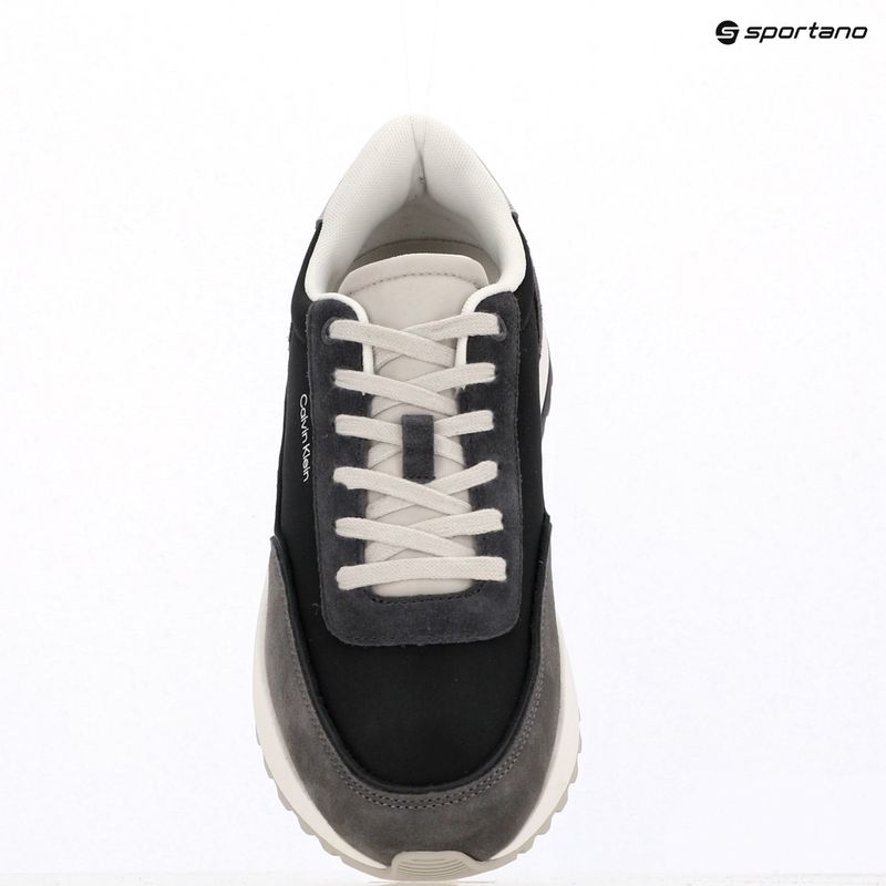 Calvin Klein Herrenschuhe HM0HM01714 Low Top Lace Up Repreve Mix Formal Grau/Eggshell/Creamy White 9