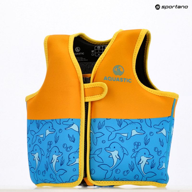 AQUASTIC Junior Kindersicherheitsweste blau 12