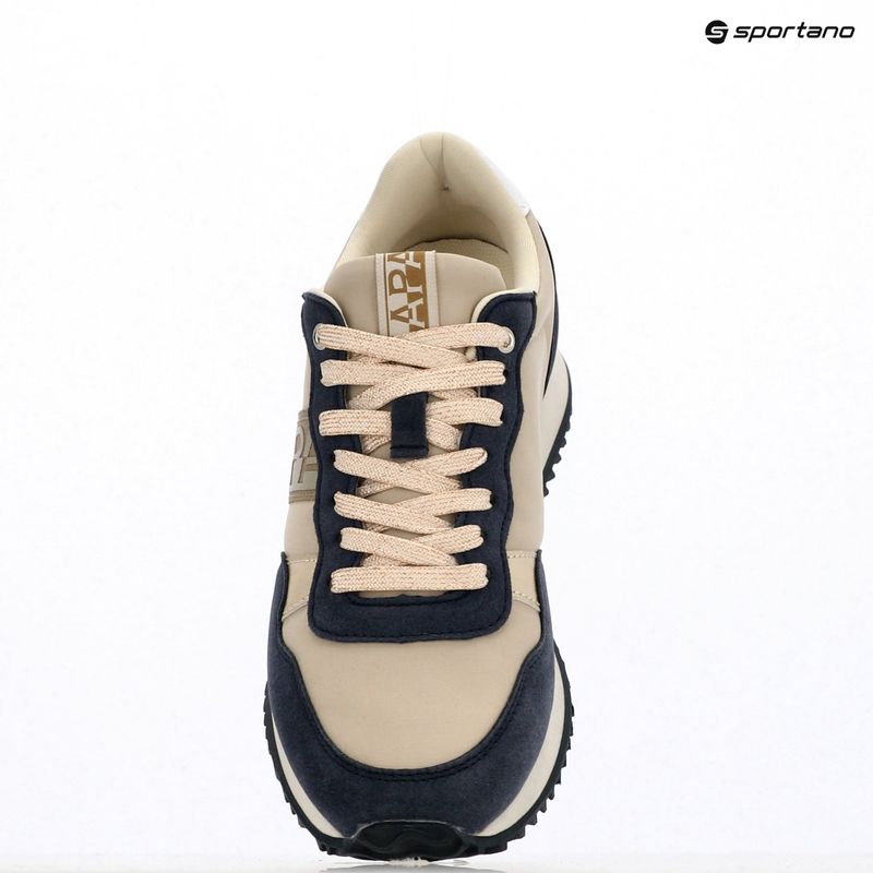 Damen Schuhe Napapijri Astra beige/azurblau 12