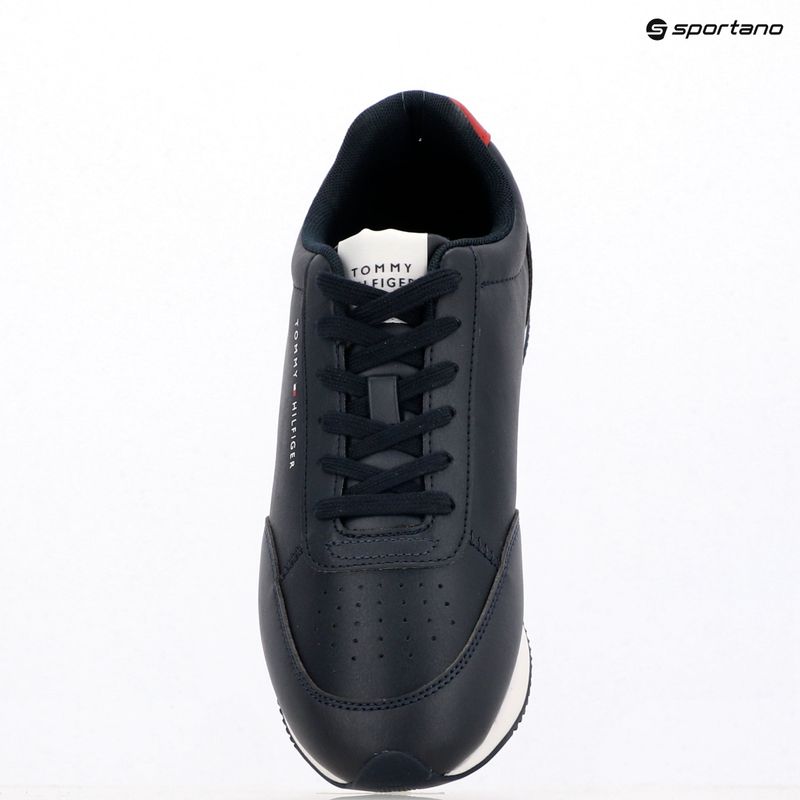 Tommy Hilfiger Lo Runner Pu Mix Wüste Himmel Männer Schuhe 9