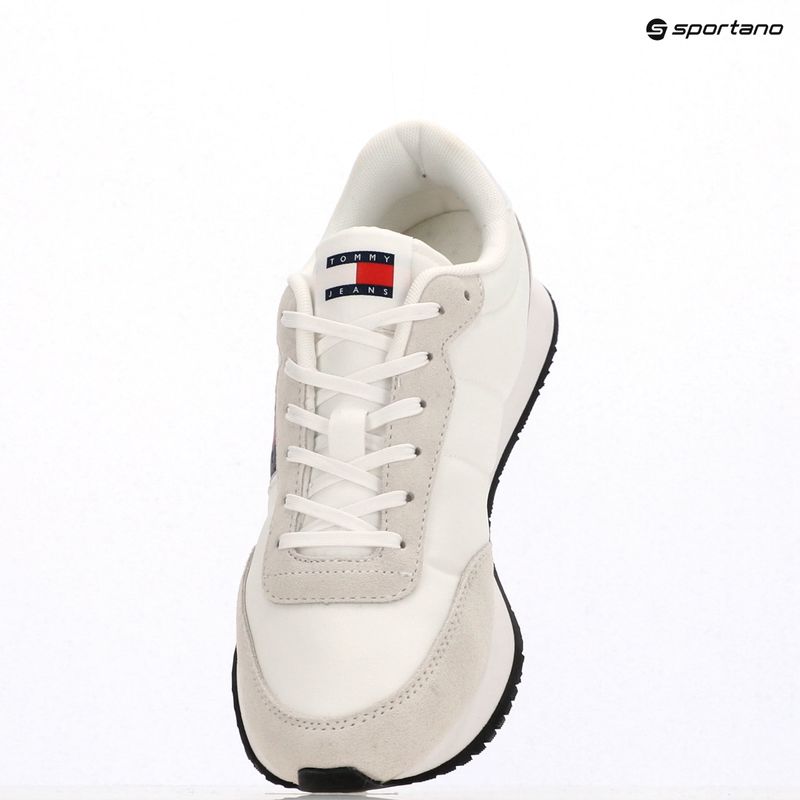 Tommy Jeans Herrenschuhe Tjm Runner Casual Ess weiß 9