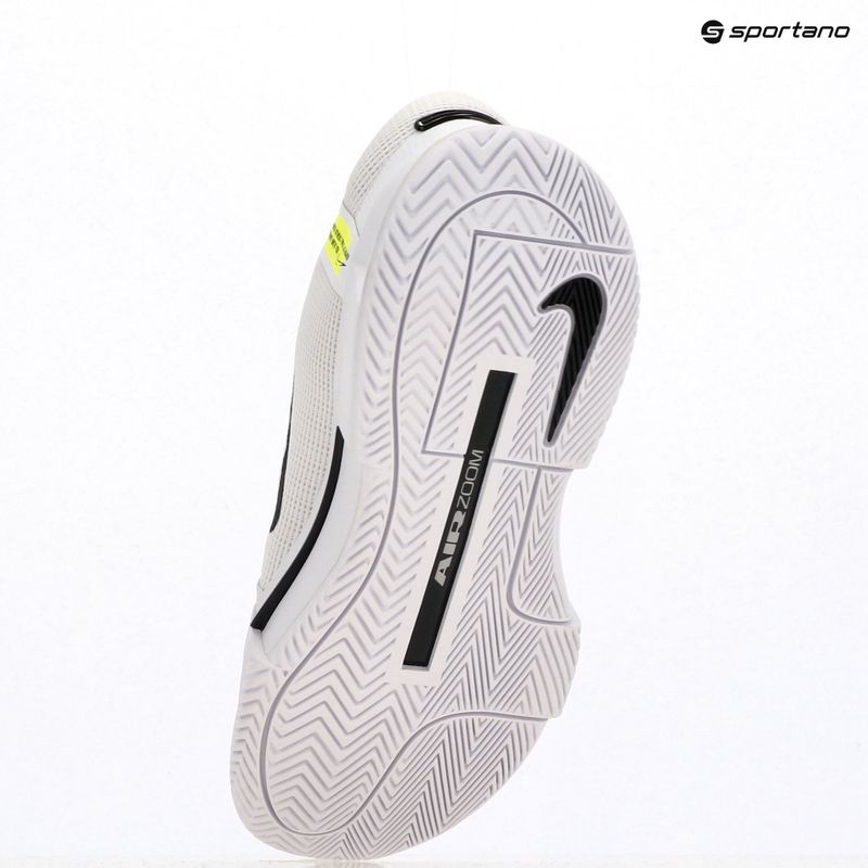 Herren Tennisschuhe Nike Zoom GP Challenge 1 weiß / schwarz / weiß 9