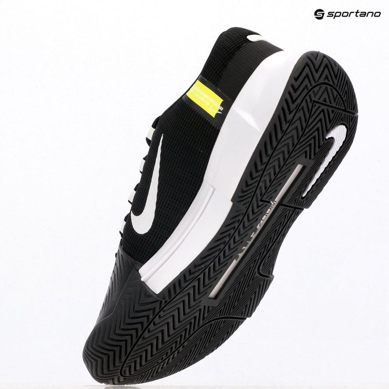 Herren Tennisschuhe Nike Zoom GP Challenge 1 schwarz / weiß / schwarz 9