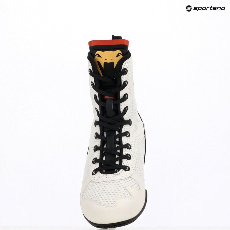 Venum Elite Boxing Stiefel Eis/Gold Logo 9
