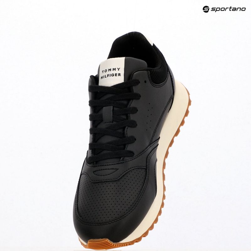 Tommy Hilfiger Herrenschuhe New Runner Eva Lth Ess schwarz 9