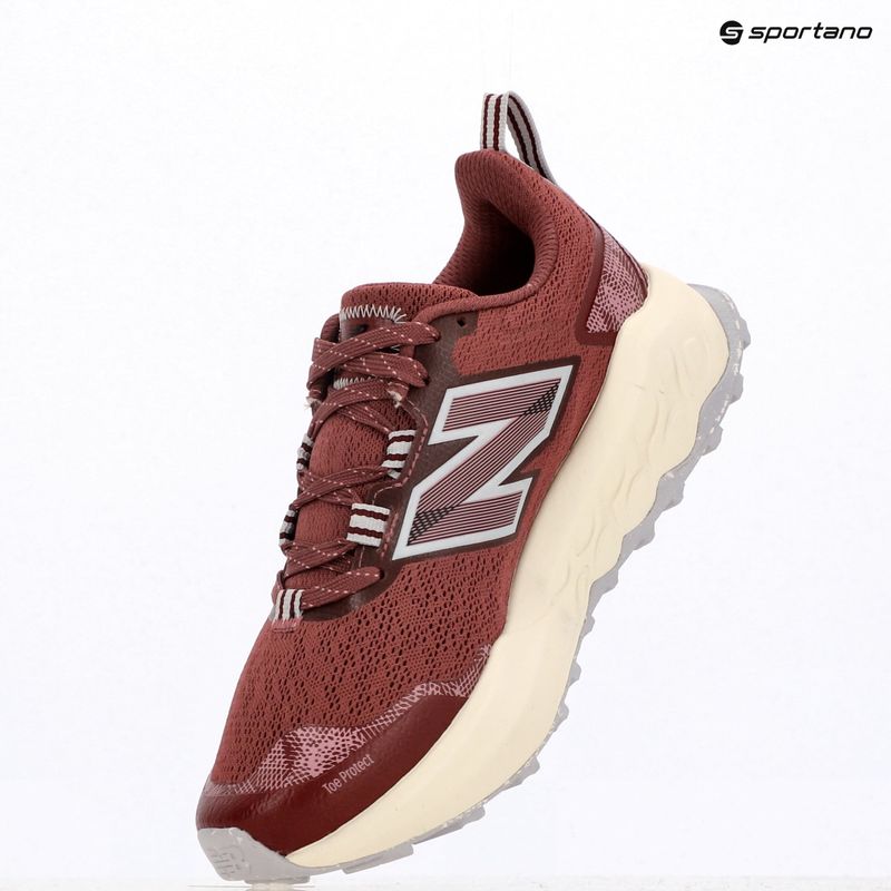 Damen-Laufschuhe New Balance Fresh Foam Garoe V2 gewaschenes Burgunderrot 9