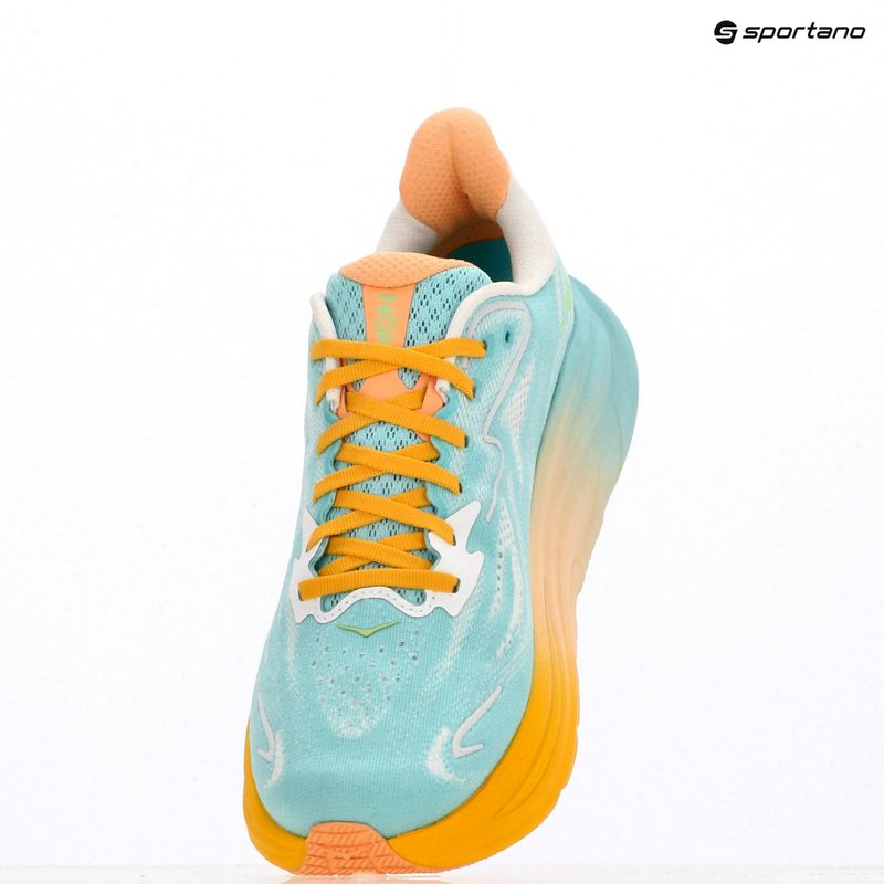 Herren Laufschuhe HOKA Clifton 10 blau spark/weiß 17