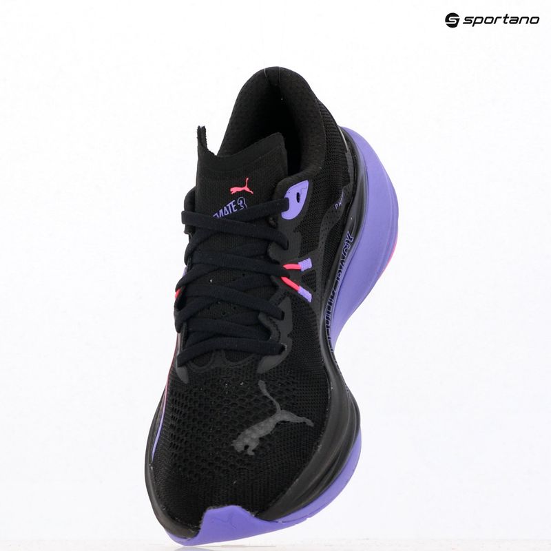 Damen Laufschuhe PUMA Deviate Nitro 3 Digitokyo puma schwarz / fluro rosa pes 9