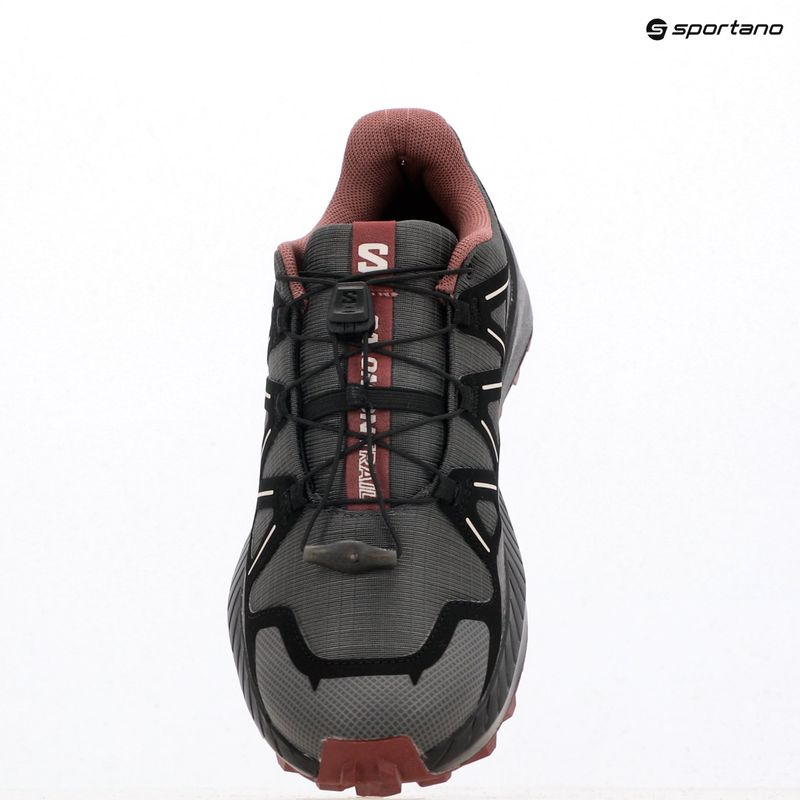 Damen-Laufschuhe Salomon Speedcross Peak asphalt/schwarz/nocturne 9