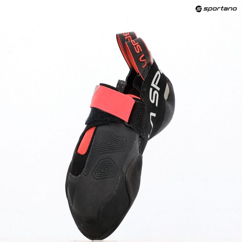 La Sportiva Theory Damen Kletterschuh Hibiskus/Schwarz 9