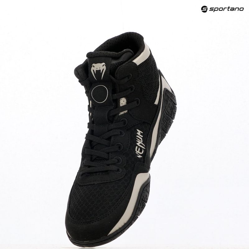 Boxschuhe Venum Elite Wrestling black/sand 9