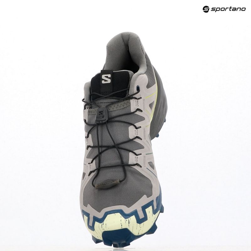 Herren-Laufschuhe Salomon Speedcross 6 castlerock/lime cream/poseidon 12