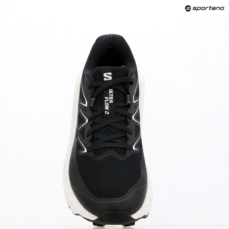 Herren Laufschuhe Salomon Ultra Flow 2 schwarz/weiß/agave grün 9