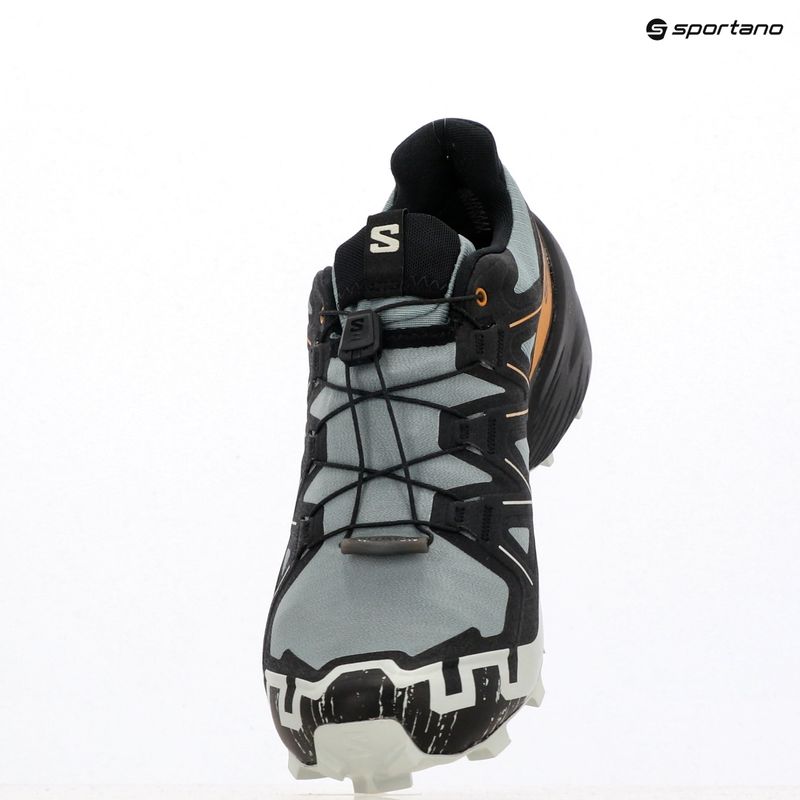 Herren-Laufschuhe Salomon Speedcross 6 GTX trooper/schwarz/wood thrush 10