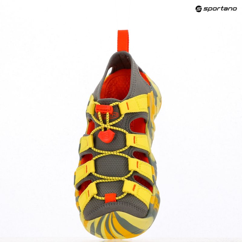 KEEN Hyperport H2 Kindersandalen Nachtkerze/Stahlgrau 9