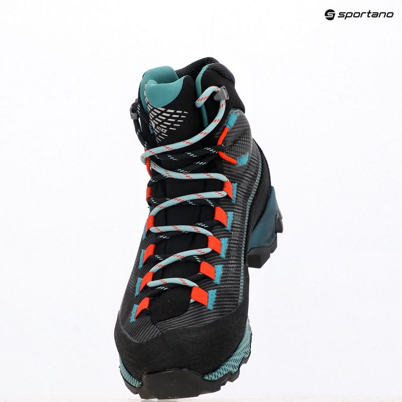 Hochgebirgsschuhe Bergstiefel Damen La Sportiva Aequilibrium Hike GTX carbon/ everglade 9