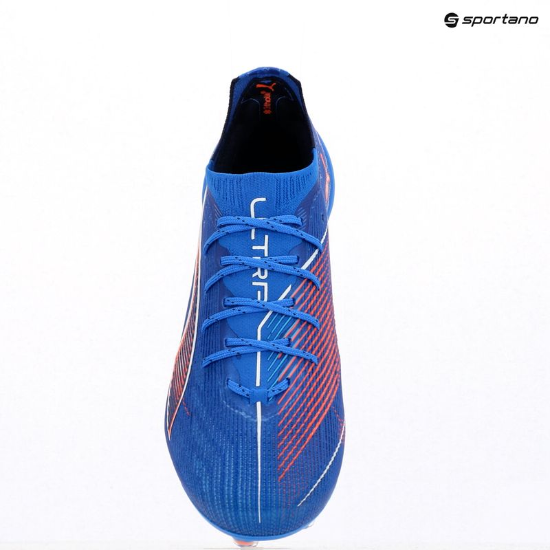 PUMA Herren Fußballschuhe Ultra 6 Ultimate FG ultra blau/puma weiß/glühend rot 9