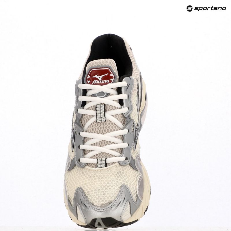 Herren Schuhe Mizuno Wave Rider 10 mizuno snow white/schwarz sand/ryth red 10