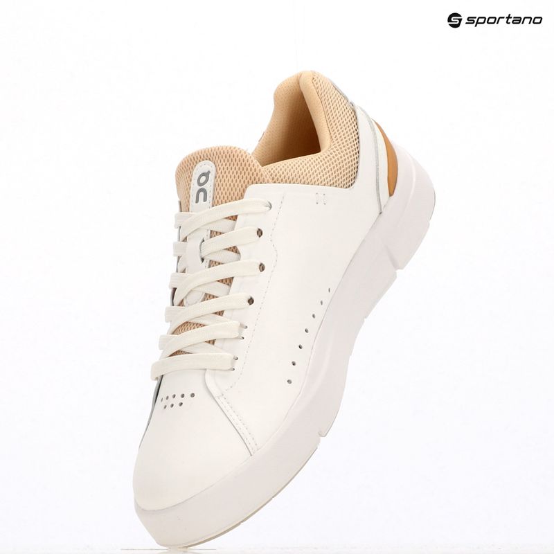 Women's On Running The Roger Advantage weiß/savannah Schuhe 8