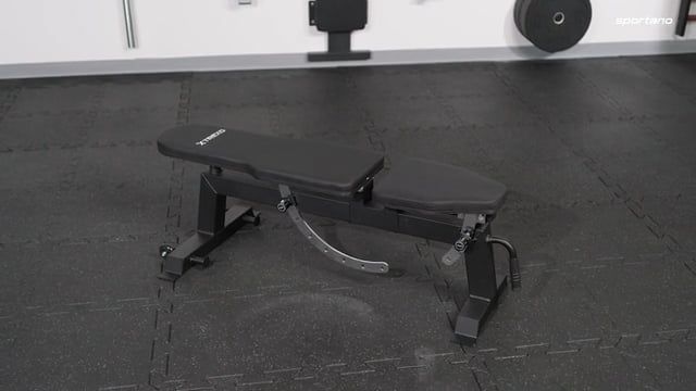 TREXO B750 verstellbare Trainingsbank schwarz 14