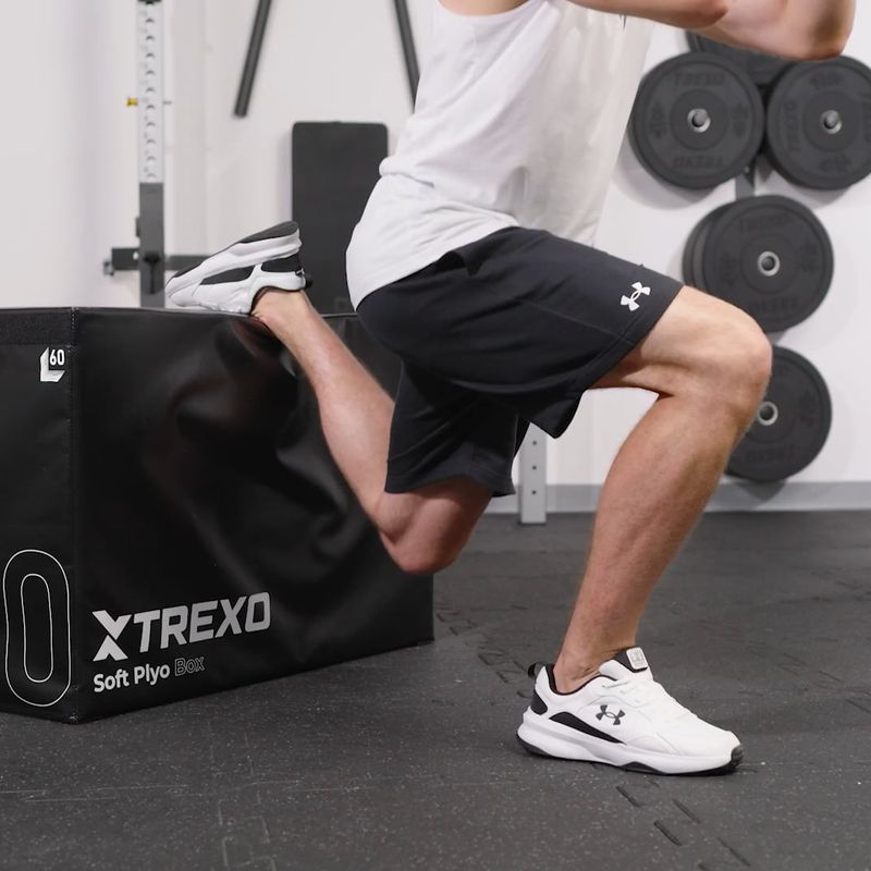 Klappbare Plyometriekiste XTREXO 7,5 cm schwarz 10