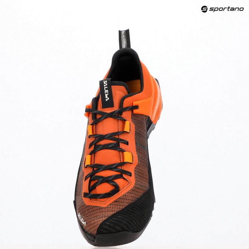 Herren Salewa Wildfire Nxt Approach-Schuh bombay braun / tumeric 12