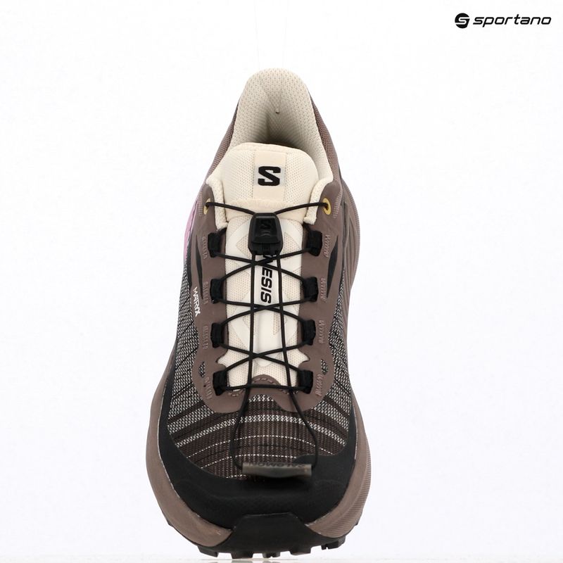 Damen-Laufschuhe Salomon Genesis Iron/Vanilla Ice/Cyclamen 10