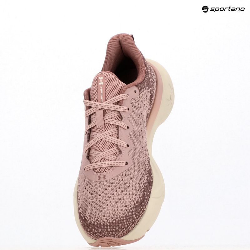 Laufschuhe Damen Under Armour Infinite tourmaline pink/maroon mist/summit white 9