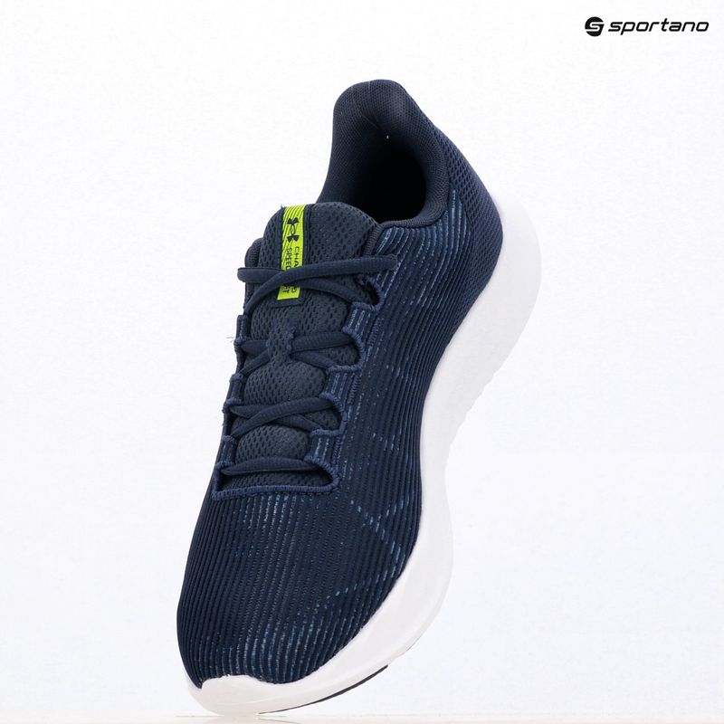 Laufschuhe Herren Under Armour Charged Speed Swift washed navy/black/high vis yellow 9