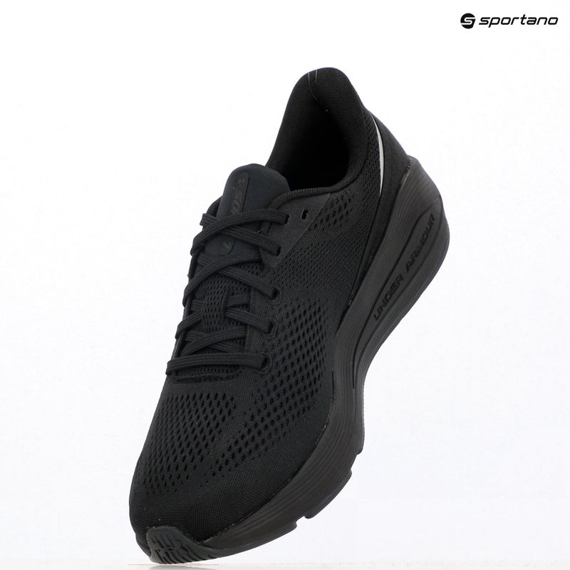Herren-Laufschuhe Under Armour Sonic 7 schwarz/schwarz/anthrazit 9