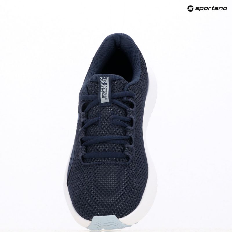 Laufschuhe Damen Under Armour Charged Surge 4 washed navy/blue calm/metallic blue calm 9