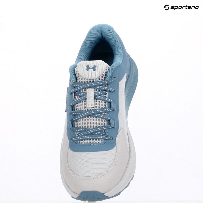 Damen-Laufschuhe Under Armour Charged Bandit Trail 3 halo gray/blue smoke/nimbus blue 9