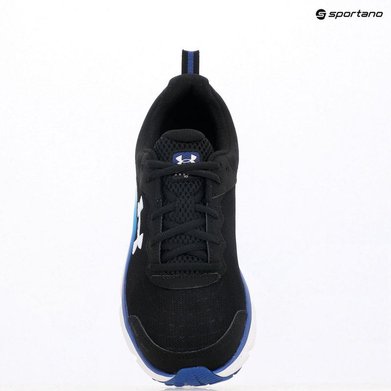 Herren-Laufschuhe Under Armour Charged Assert 10 schwarz/königsblau/weiß 9