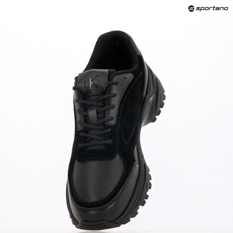 Herrenschuhe Calvin Klein YM0YM01289 Hike Runner HF Leather Mix triple black 9