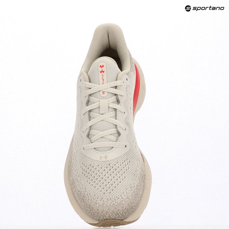 Herren-Laufschuhe Under Armour Infinite Summit Weiß/Khaki Base/Racer Rot 9