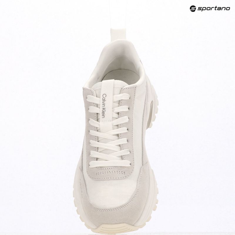 Damenschuhe Calvin Klein YW0YW01995 Hike Runner Casual Ny-Su AOP WN white/marshmallow/feather gray 9