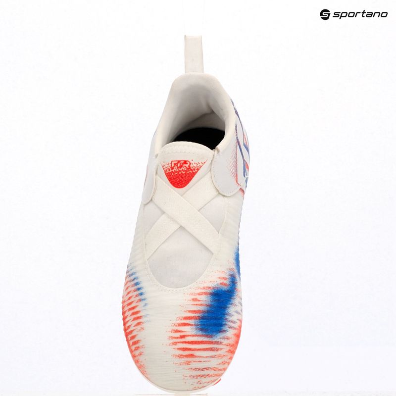 Fußballschuhe Kinder PUMA Future 8 Match LL FG/AG Jr puma white/puma black/glowing red 10