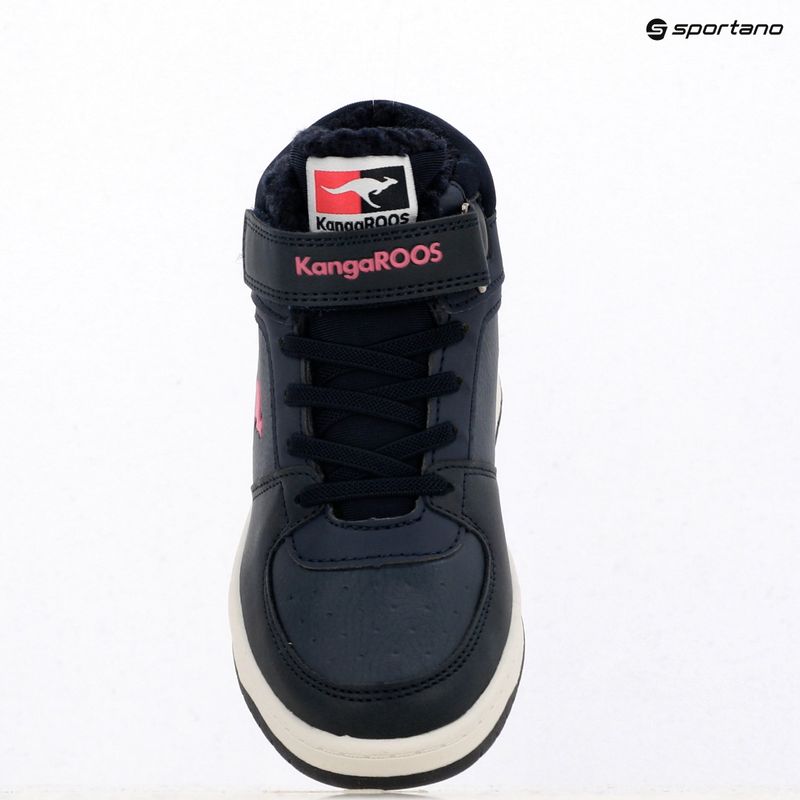 KangaROOS Kinderschuhe K-CP Bound Mid EV dark navy/daisy pink 9