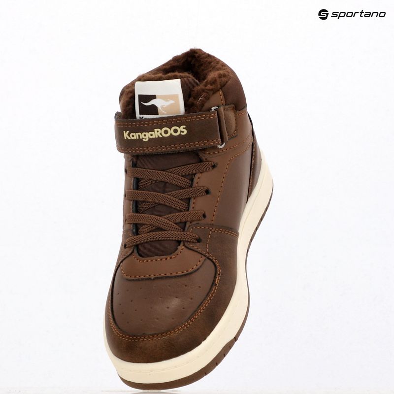 KangaROOS K-CP Bound Mid EV Schiefer schwarz/blond Holz Kinderschuhe 9