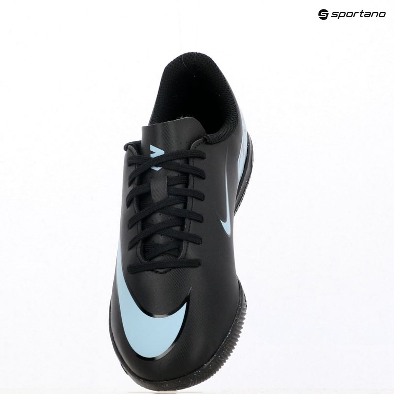 Kinder Fußballschuhe Nike Mercurial Vapor 16 Club IC schwarz/eisblau 18