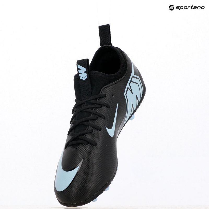 Kinder Fußballschuhe Nike Mercurial Vapor 16 Academy AG schwarz/eisblau 19