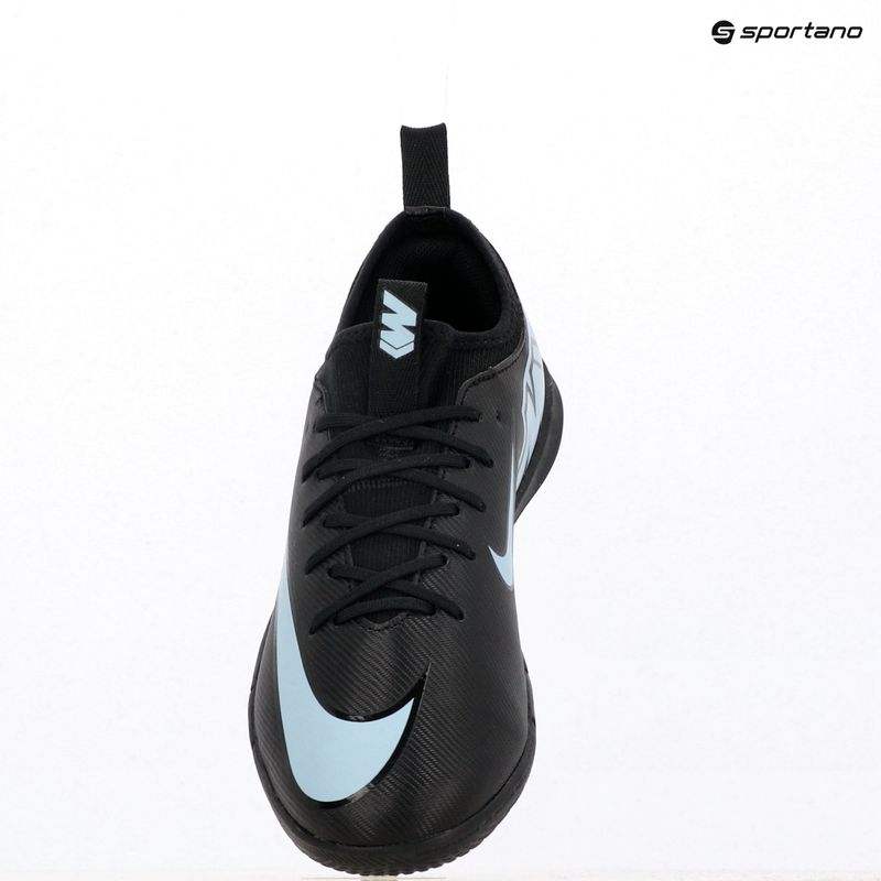 Kinder Fußballschuhe Nike Mercurial Vapor 16 Academy IC schwarz/eisblau 10